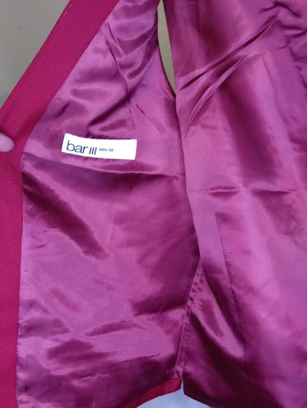 Deep Burgundy Tailored Vest
